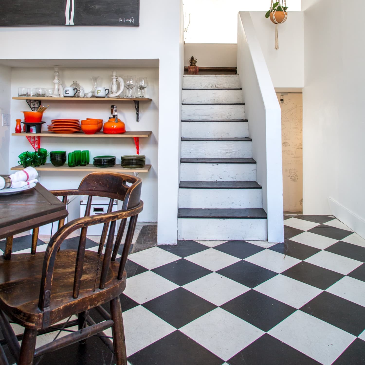 Checkerboard Home Decor Trend Apartment Therapy
